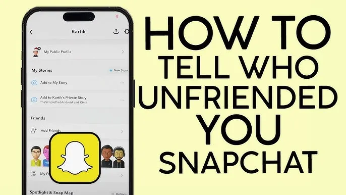 Snapchat Unfriend Signs