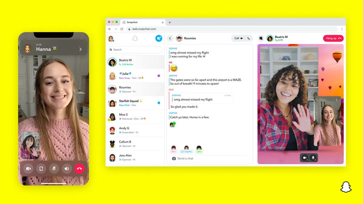 snapchat for pc